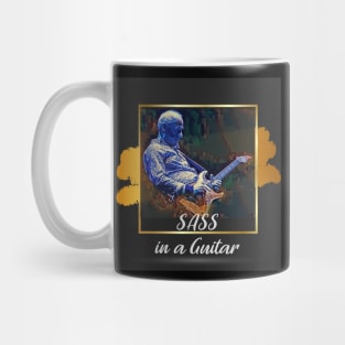 SASS in a guitar Mug